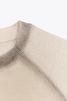 DEGRADÉ PRINT KNIT TOP