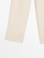 Trousers with dart detail - Limited Edition