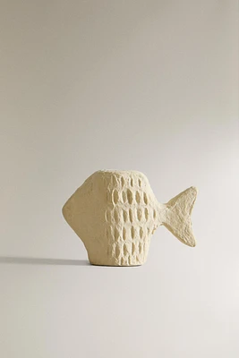 CHANDELIER PAPIER MÂCHÉ POISSON