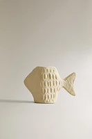 CHANDELIER PAPIER MÂCHÉ POISSON
