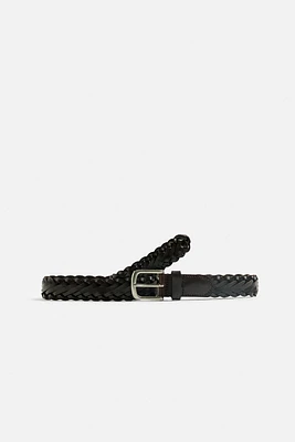 LIMITED EDITION BRAIDED LEATHER BELT