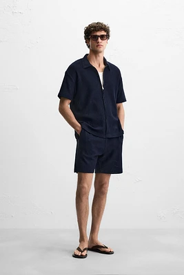 CHEMISE STRUCTURÉE ZIP