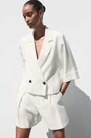 BLAZER COURTE CROISÉE
