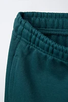 EMBROIDERED JOGGING SHORTS
