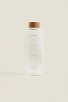 BOUTEILLE BOROSILICATE CHÊNE