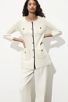 LONG KNIT JACKET