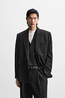 DOUBLE BREASTED SUIT JACKET X NANUSHKA