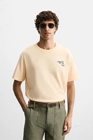 T-SHIRT IMPRIMÉ CONTRASTE
