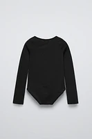 LONG SLEEVE POLYAMIDE BODYSUIT