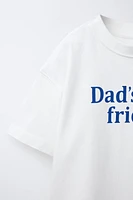 T-SHIRT IMPRIMÉ INSCRIPTION