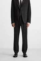100% WOOL SUIT PANTS