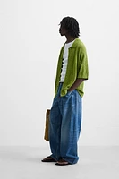 SLUB KNIT SHIRT
