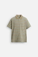 POLO PIQUÉ RAYURES