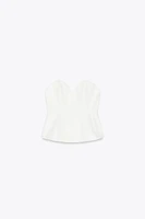 ZW COLLECTION DENIM BUSTIER