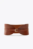 CEINTURE LARGE EN CUIR