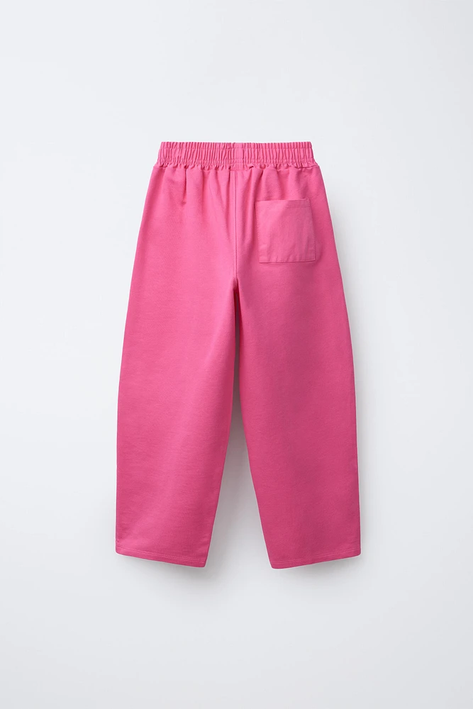 PANTALON BALLON EN MOLLETON