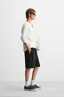 SEAMED JOGGING SHORTS