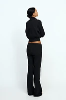FLARED SWEATPANTS
