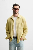 CONTRASTING STRIPED SHIRT
