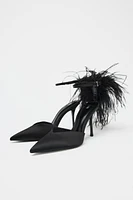 FEATHER FANTASY HEELS
