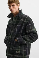 JACQUARD FLEECE OVERSHIRT