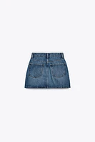 TRF DENIM MINI SKIRT