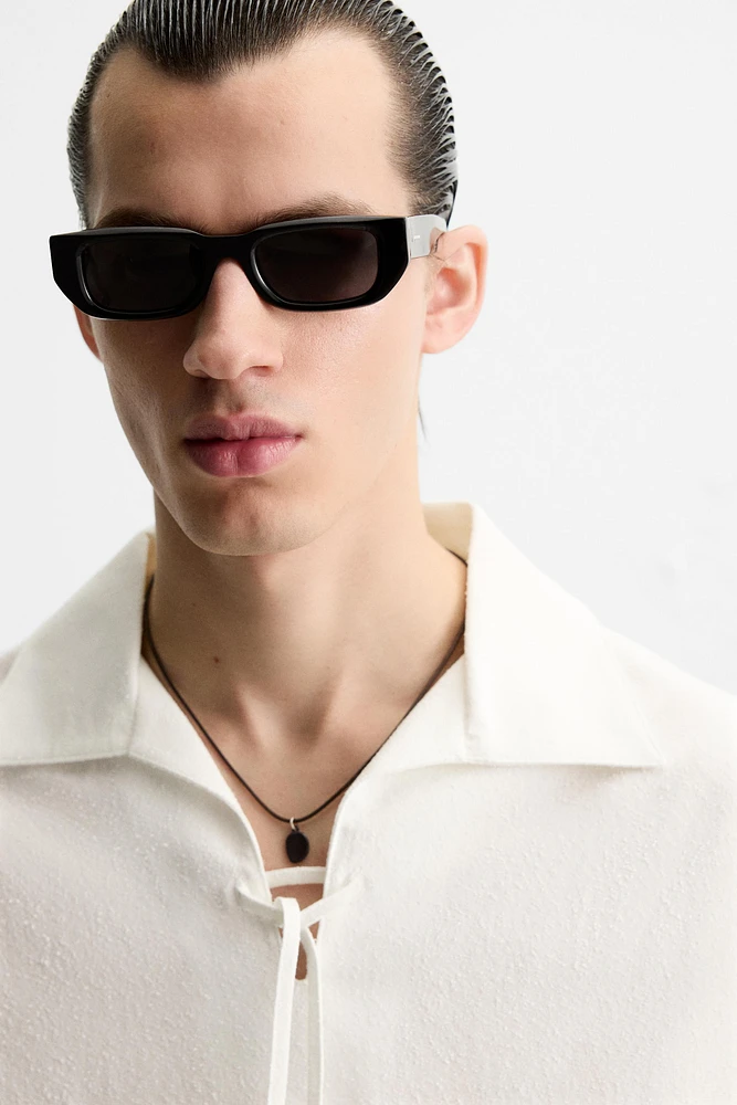 CHEMISE TEXTURÉE BOUCLÉ