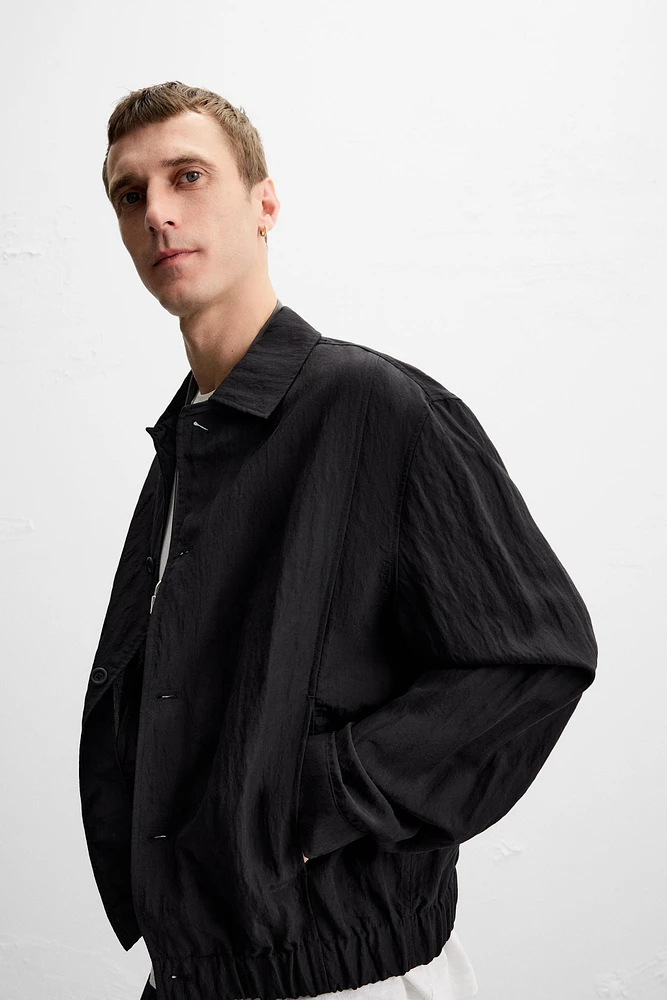 VESTE FLUIDE EFFET FROISSÉ