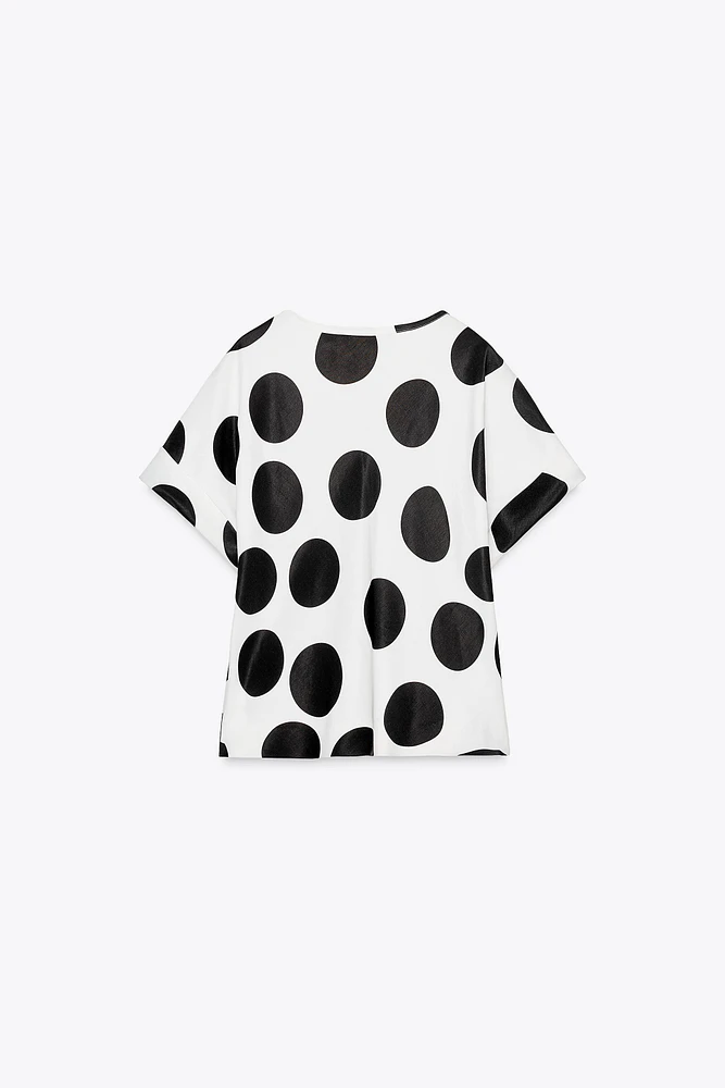 POLKA DOT TOP ZW COLLECTION