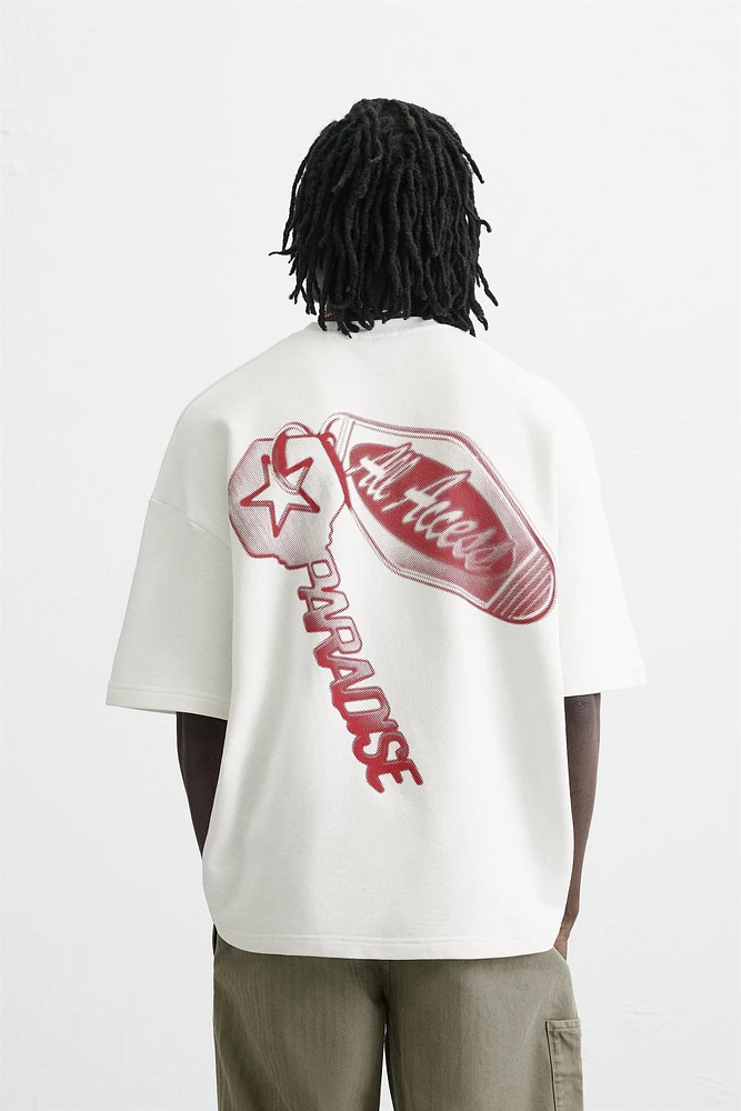 T-SHIRT IMPRIMÉS EN MATIÈRES VARIÉES