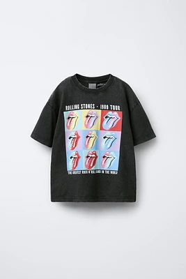 ROLLING STONES © WASHED EFFECT T-SHIRT