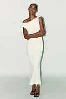ROBE MIDI ASYMÉTRIQUE