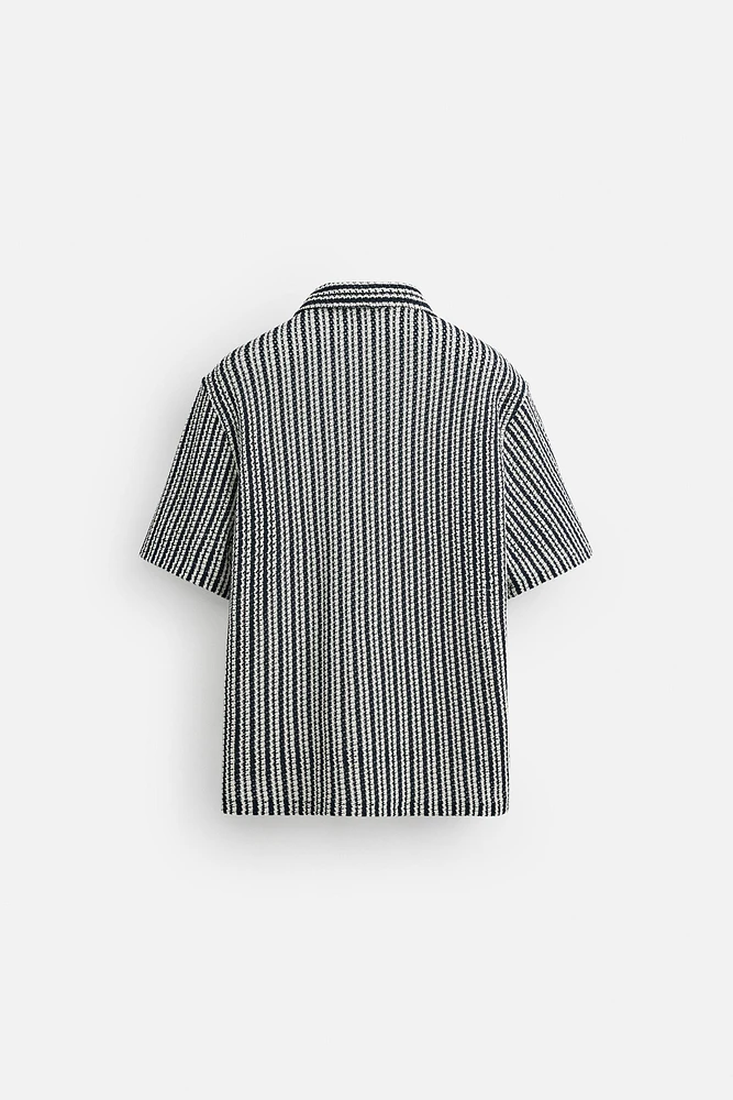 CHEMISE STRUCTURÉE OUVERTE