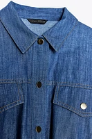 VESTE EN LIN À MANCHES COURTES