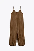 ZW COLLECTION LONG PLEATED JUMPSUIT