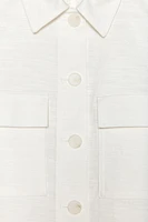 GILET À POCHES PLAQUÉES