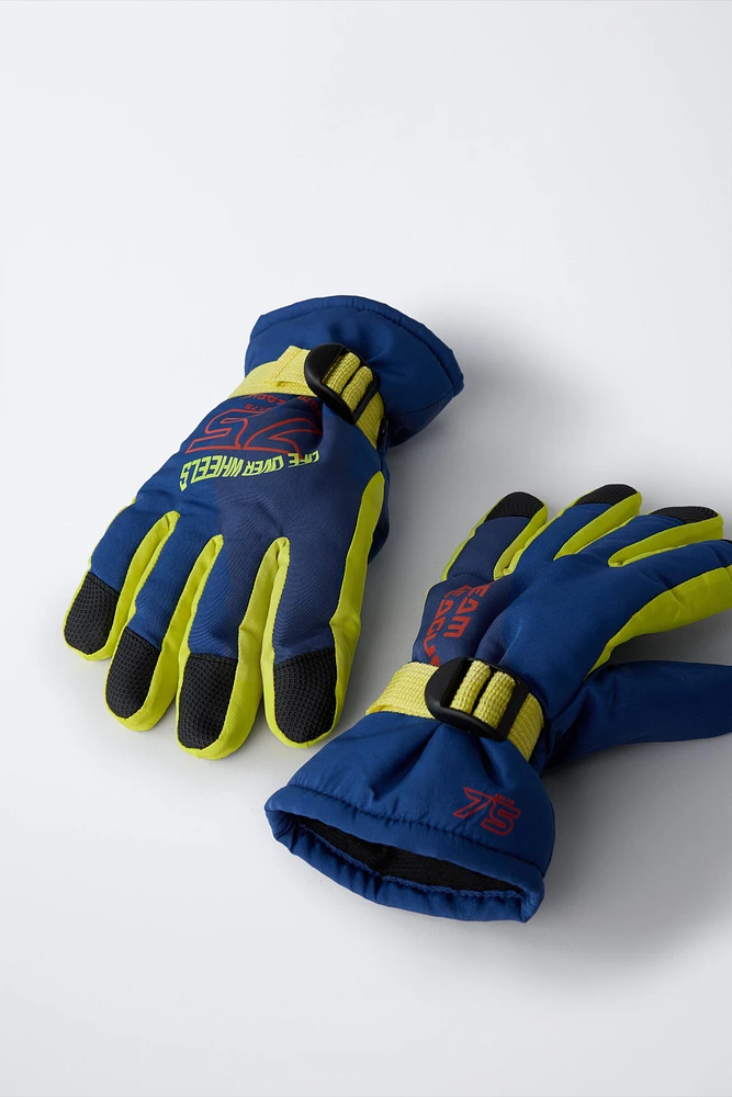 RACER COSTUME GLOVES