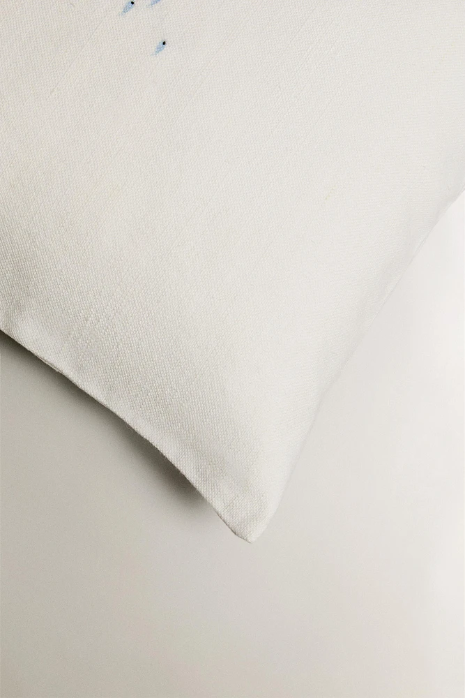 HOUSSE DE COUSSIN POISSON