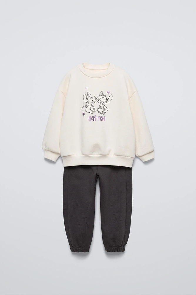 LILO & STITCH © DISNEY SWEATSHIRT AND PANTS MATCHING SET