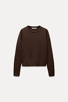 BASIC 100% WOOL SWEATER