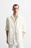 BLAZER DE COSTUME 100 % LIN