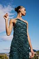 FRINGE MIDI DRESS