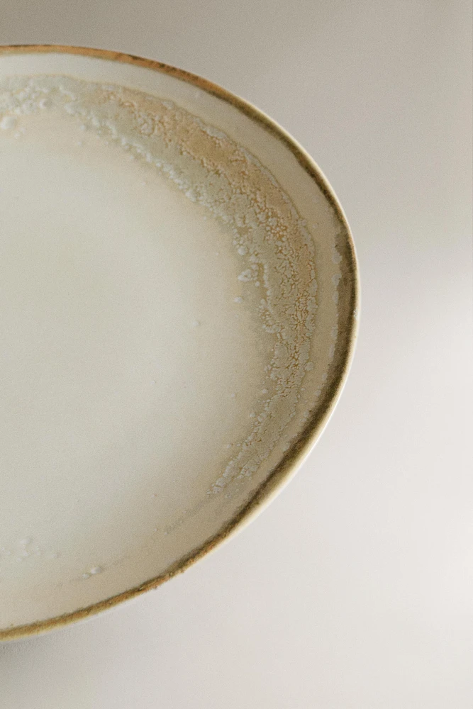 ASSIETTE PLATE GRÈS