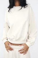 BASIC PLUSH SWEATSHIRT