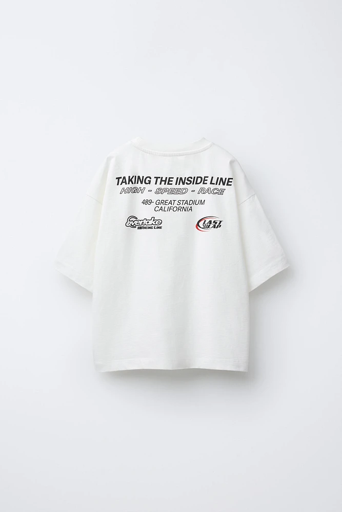 TEXT PRINT T-SHIRT