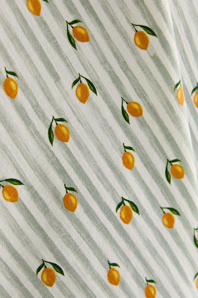 TORCHON CUISINE COTON CITRONS