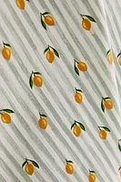 TORCHON CUISINE COTON CITRONS