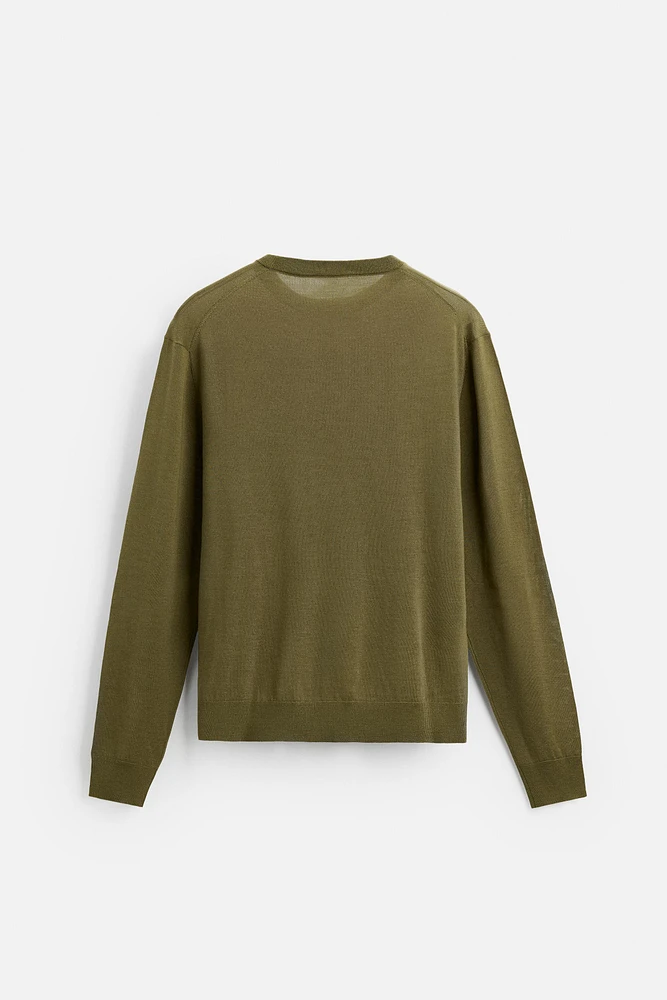 PULL EN LAINE MERCERISÉE