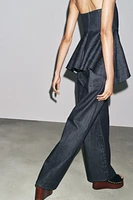 JEAN ZW COLLECTION WIDE LEG TAILLE BASSE