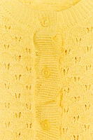 GILET EN MAILLE À VOLANTS
